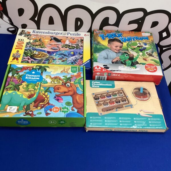 Ravensburger T-Rex Tantrum game box, colourful family board game.