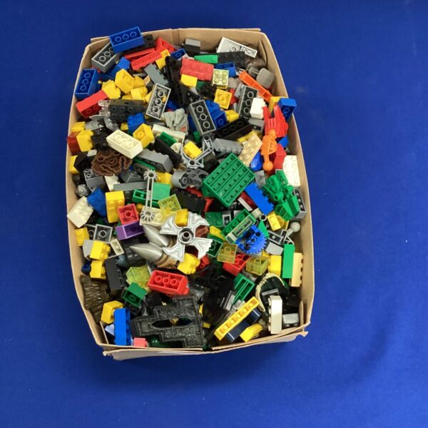 Large Lego bulk lot with colourful building bricks.
