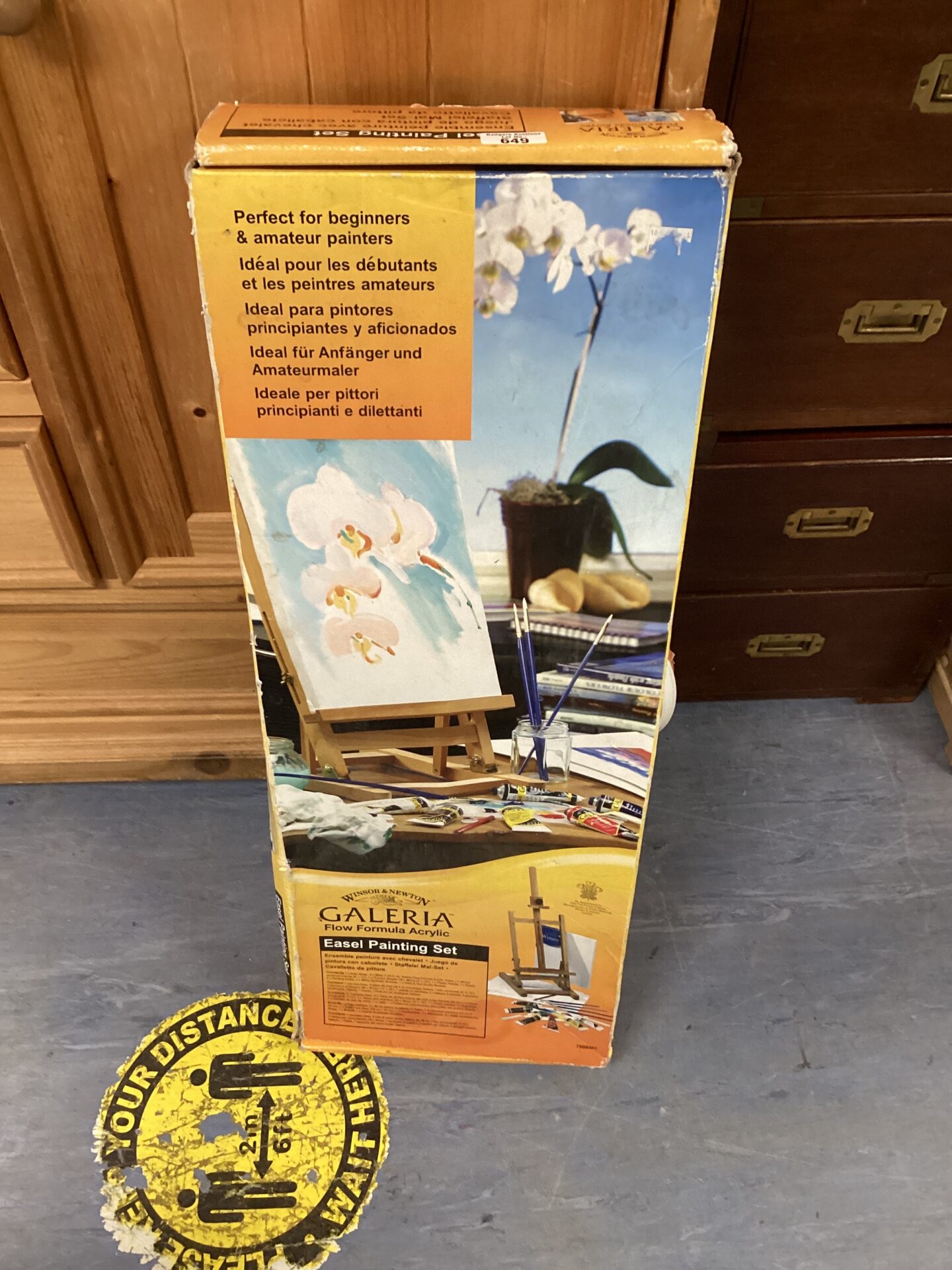 649 Galeria Easel Painting Set