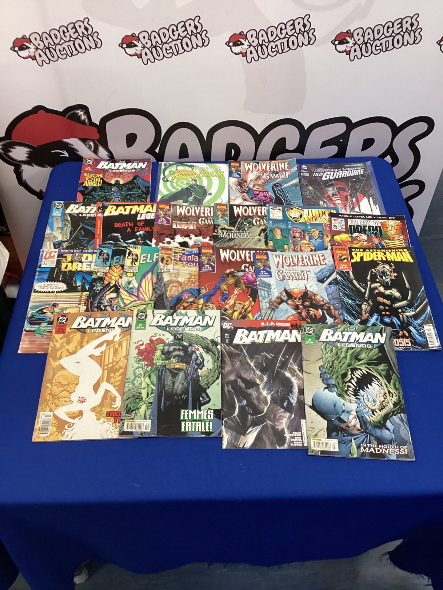 492 Quantity of DC, Marvel & 2000AD comics