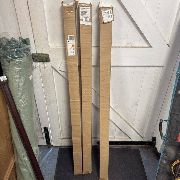 Three KSR Navara X5S LED lighting battens in original packaging.