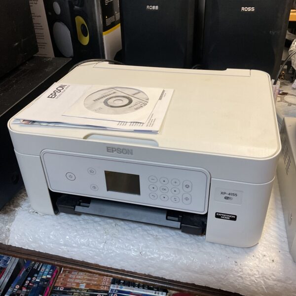Epson XP-4155 wireless all-in-one printer for home use.
