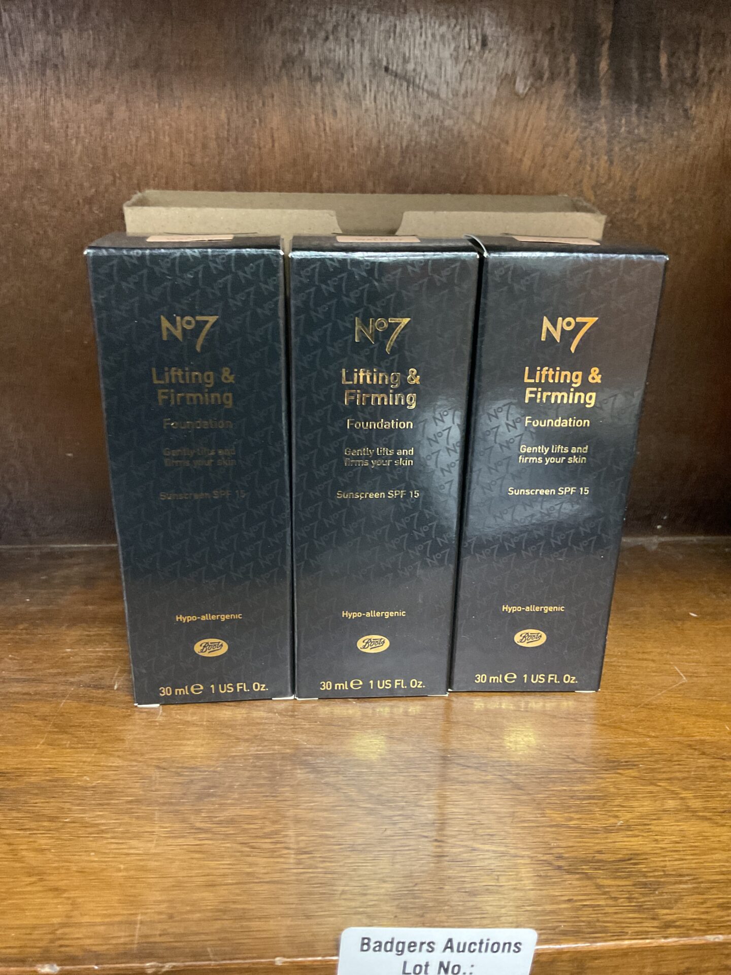 455 Three new sealed no7 lifting and firming foundations