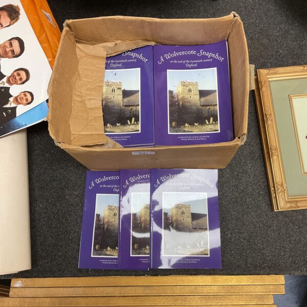 Lot of vintage Wolvercote Snapshot books documenting Oxfordshire village life.