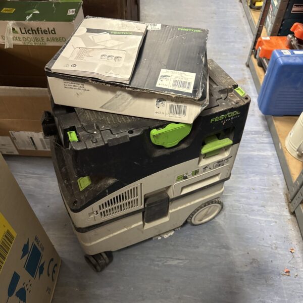 Used Festool Cleantec CT 110V commercial vacuum cleaner for sale.