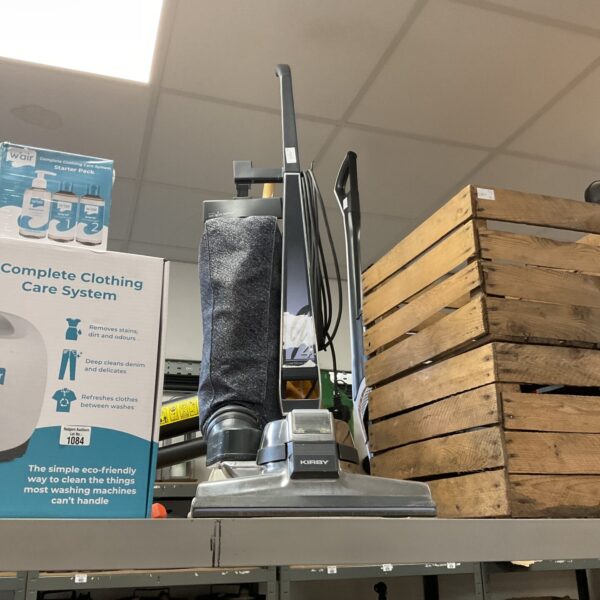 Kirby G4 Tech Drive vacuum cleaner in a home setting.