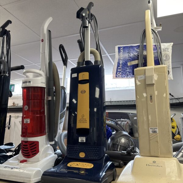 Sebo Automatic X4 Extra Plus upright vacuum cleaner in detail.