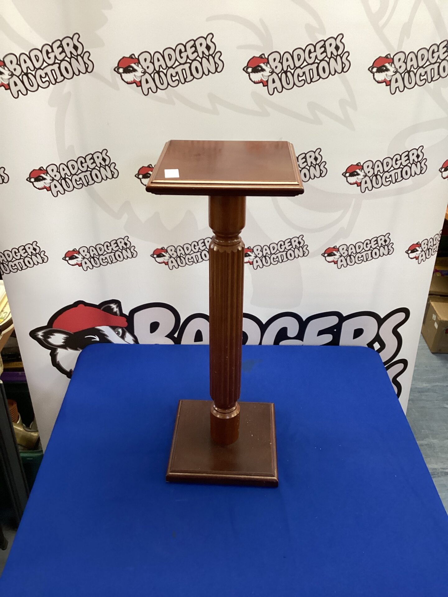 228 Mahogany Jardiniere Stand