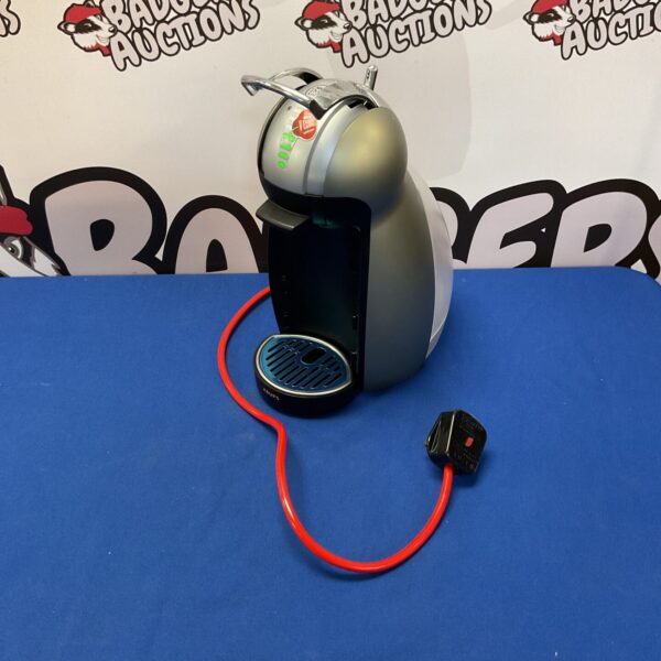 Black Nescafe Dolce Gusto coffee machine for home brewing.