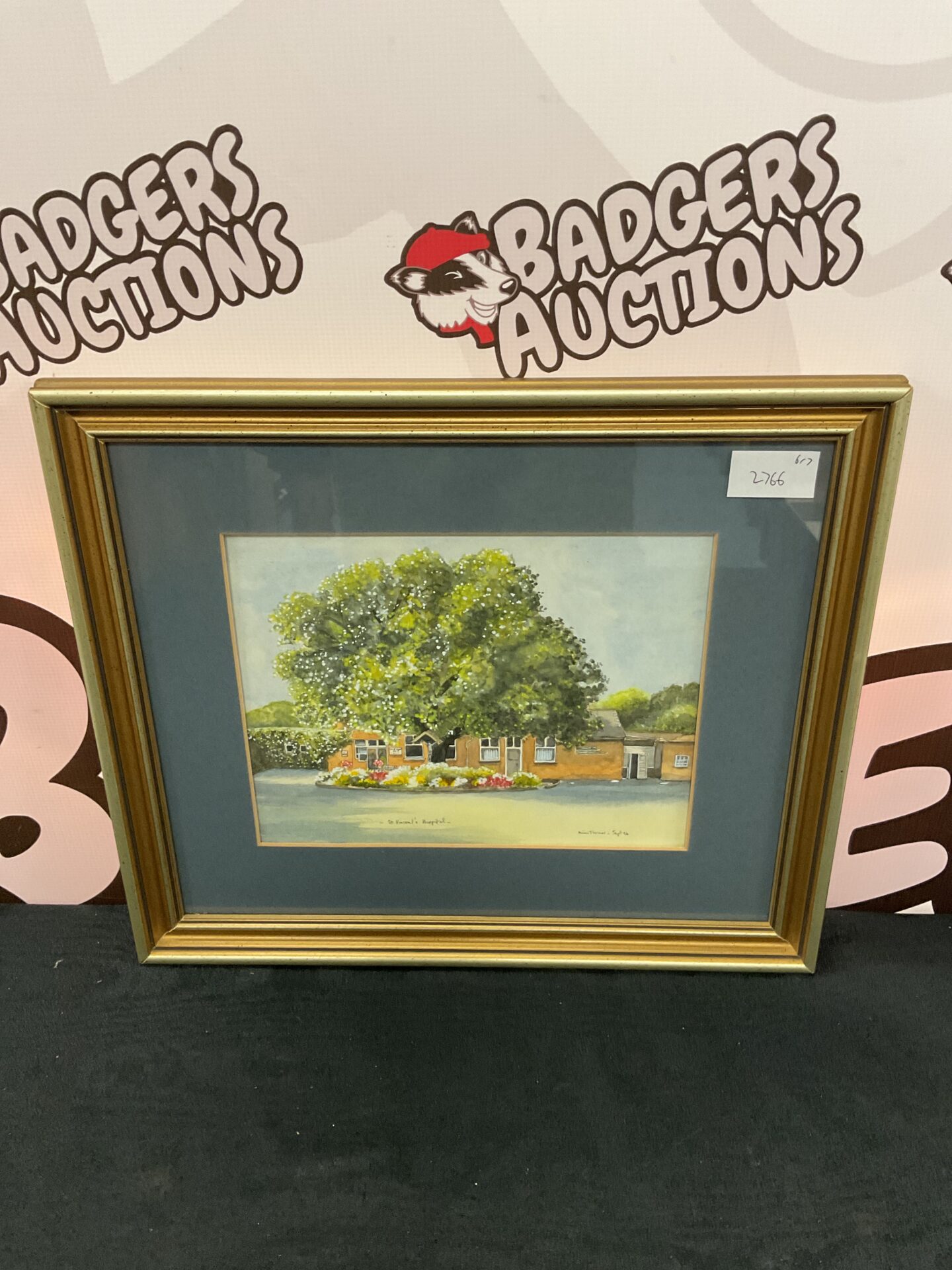 635 Mimi thomas watercolour of st vincents hospital