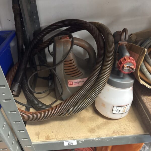 Performance Power PPS400 electric fence sprayer in used condition.