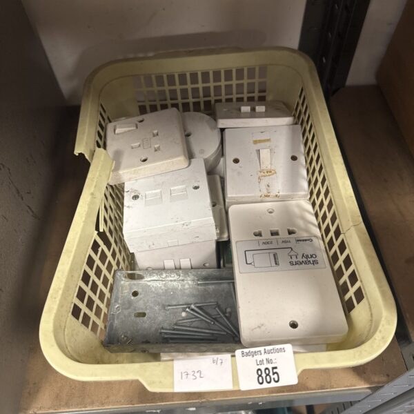 Basket of electrical sockets