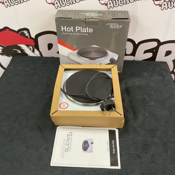 Vintage Joseph Greave hotplate, single ring electric cooker.