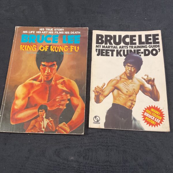 Vintage Bruce Lee magazine cover featuring the martial arts star.