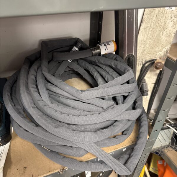 Used Hozelock tuffhoze 25mm garden hose for watering.