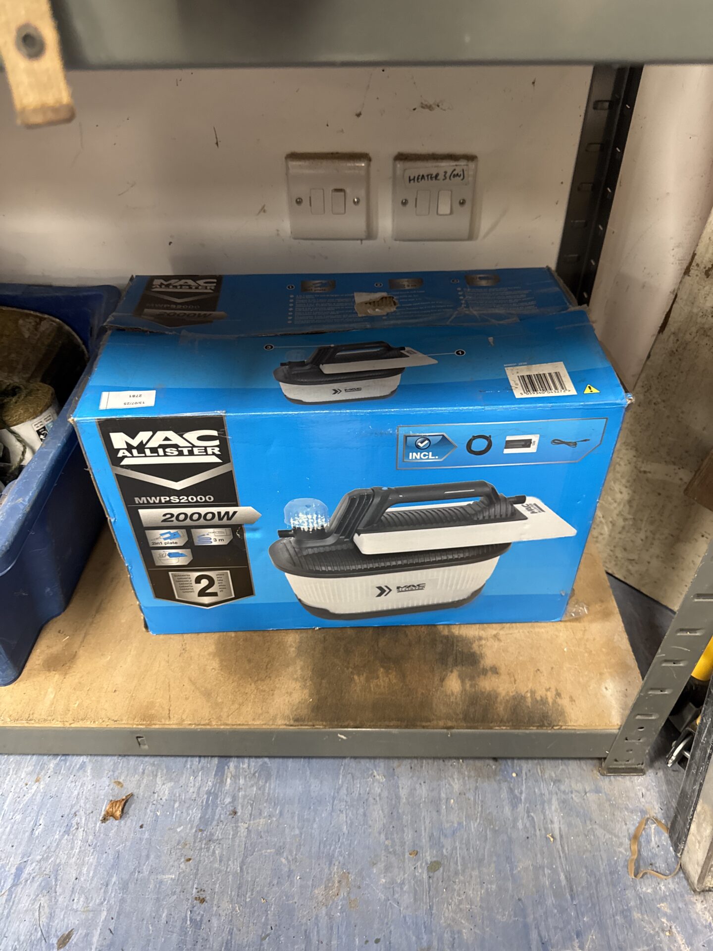 855 Mac Allister mwps2000 2000w wallpaper steamer