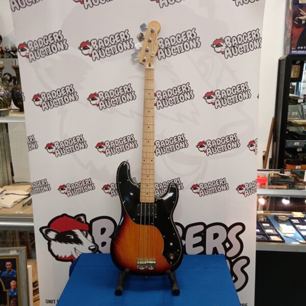 Sunburst Fender Squire Precision Bass Guitar for sale