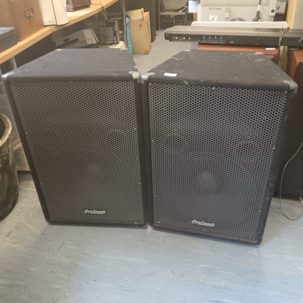 Pair of Prosound PSP15 version 2 PA speakers for sale.