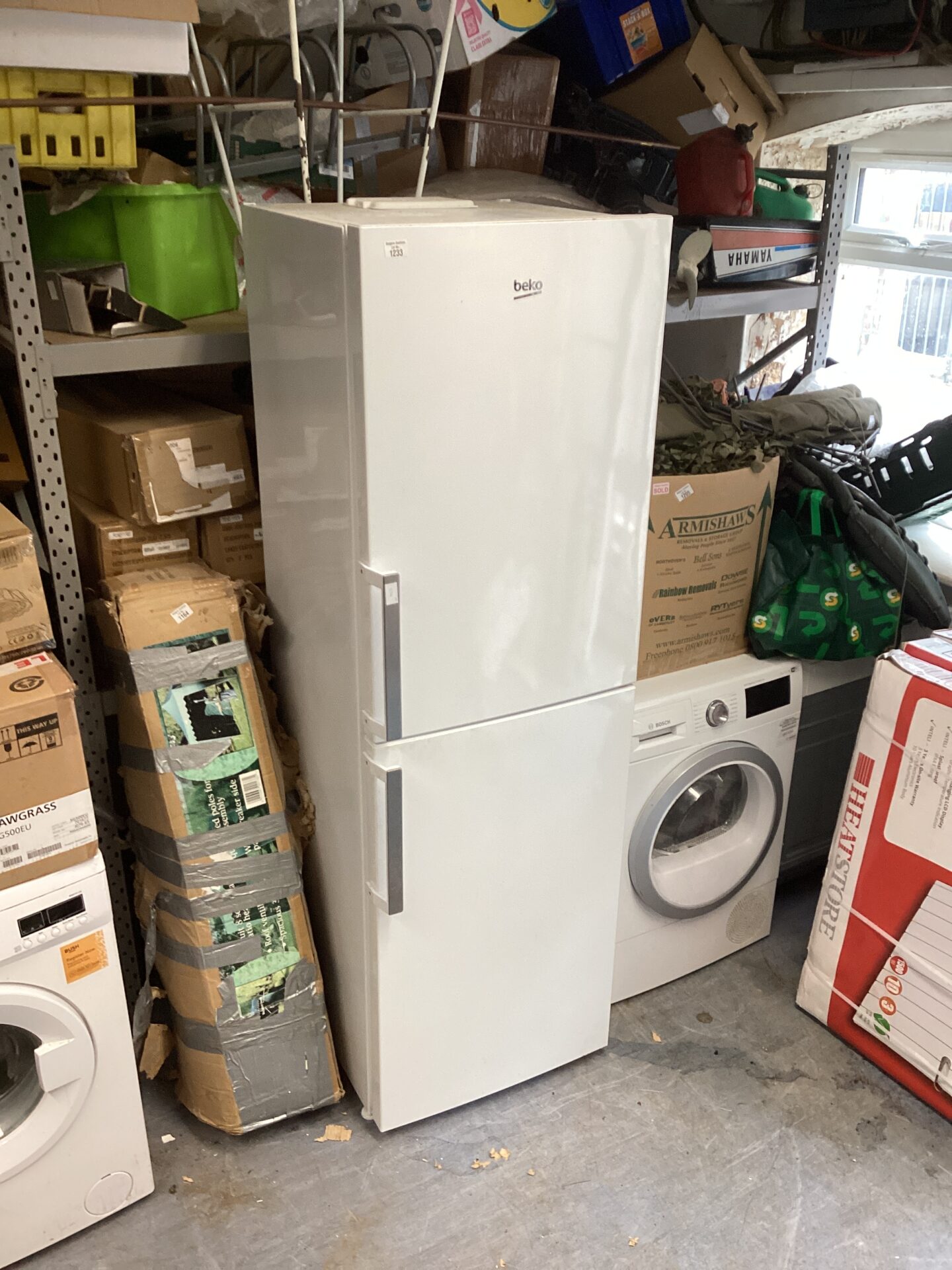 1233 Beko Ladder fridge Freezer