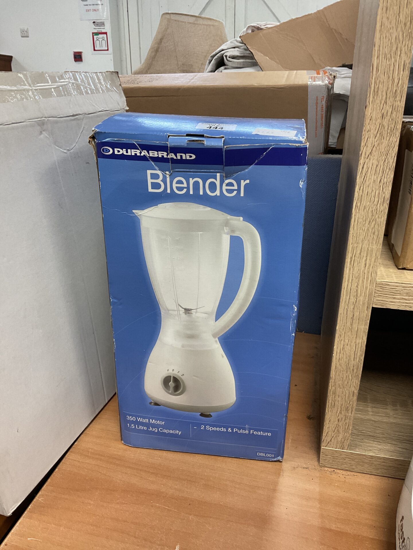444 Durabrand 350w 2 speed blender