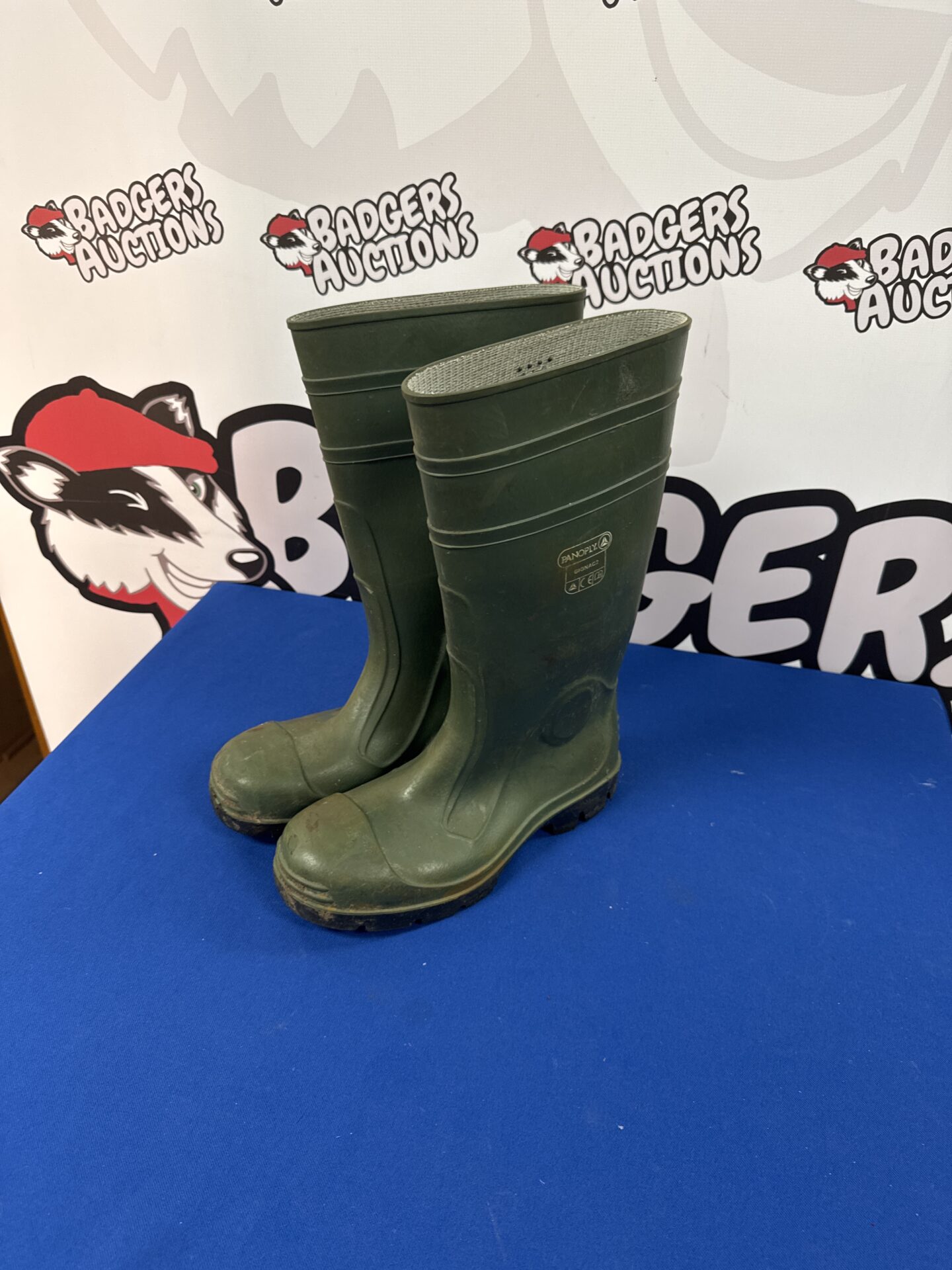 522 Pair of gents panoply gignac2 wellies size 8