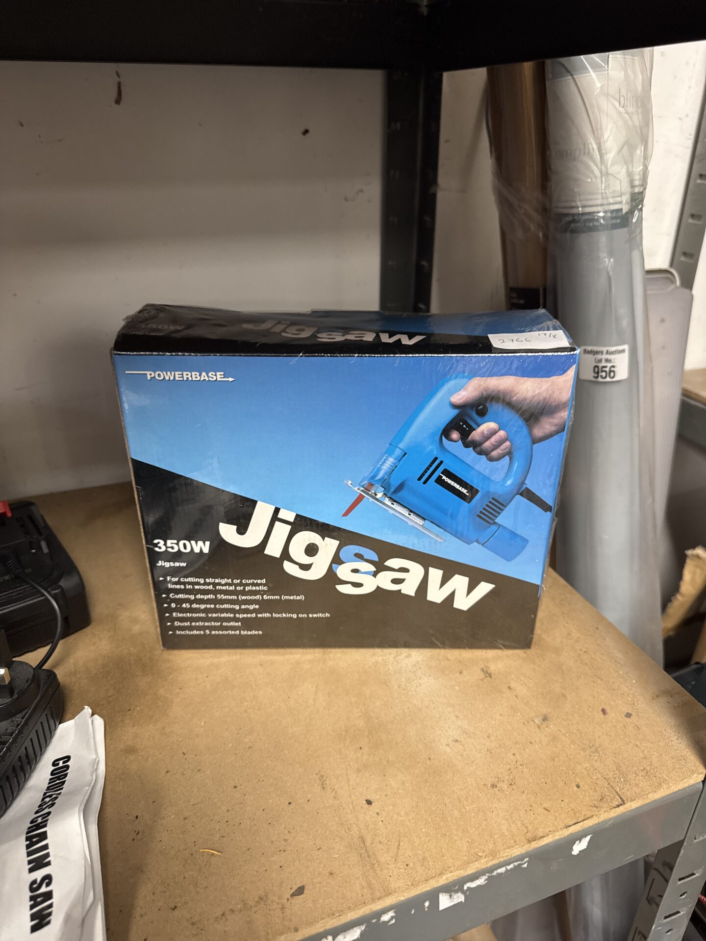 925 Powerbase 350w jigsaw – new & sealed