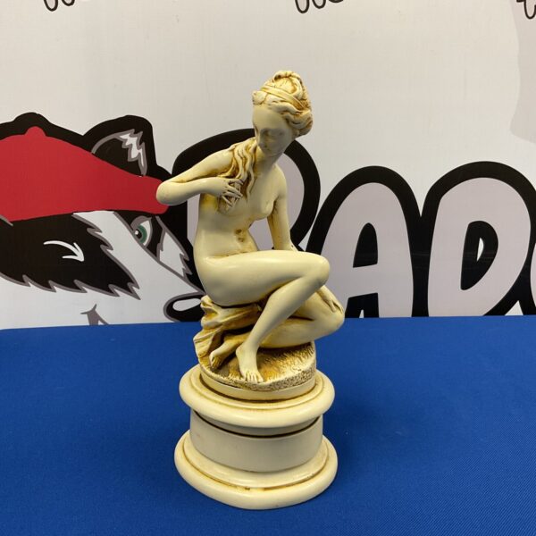 Thomas Blakemore Helen of Troy resin sculpture, bathing beauty.