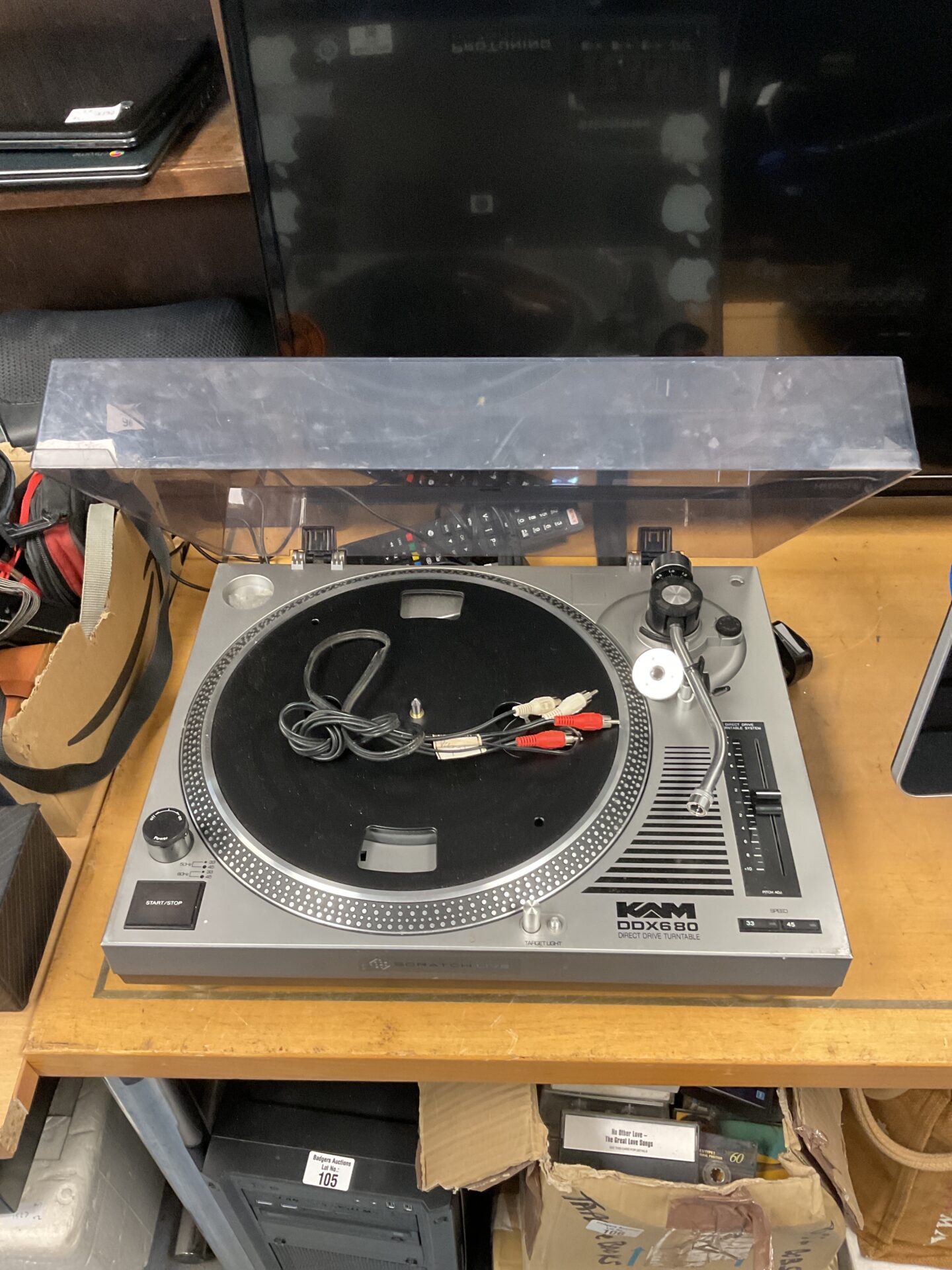 096 Kam ddx680 direct drive turntable
