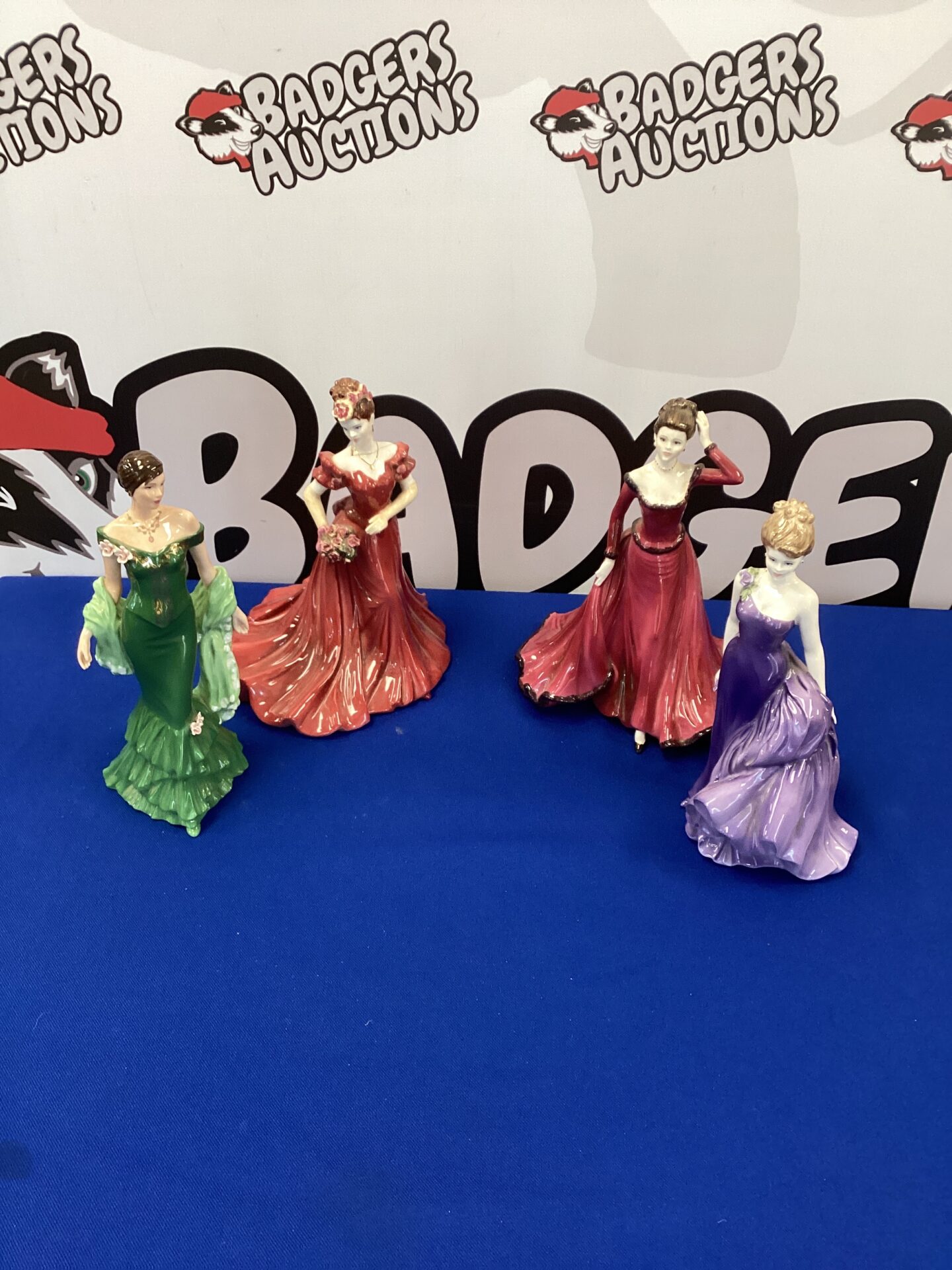 278 Four Royal Doulton Lady Figurines