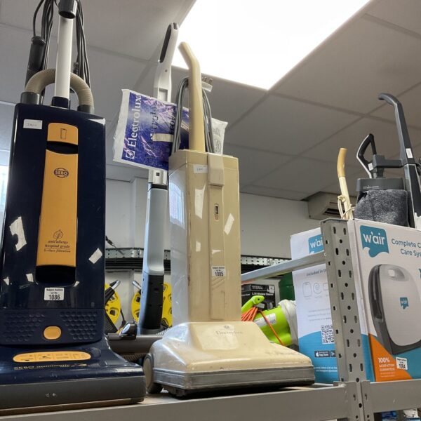 Vintage Electrolux Turbo 2 vacuum cleaner in used condition.