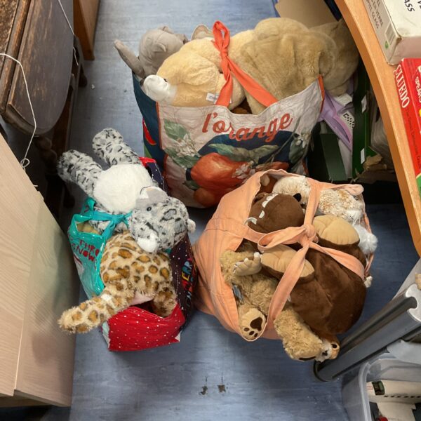 Assorted soft toy bundle with Build-a-Bear items.