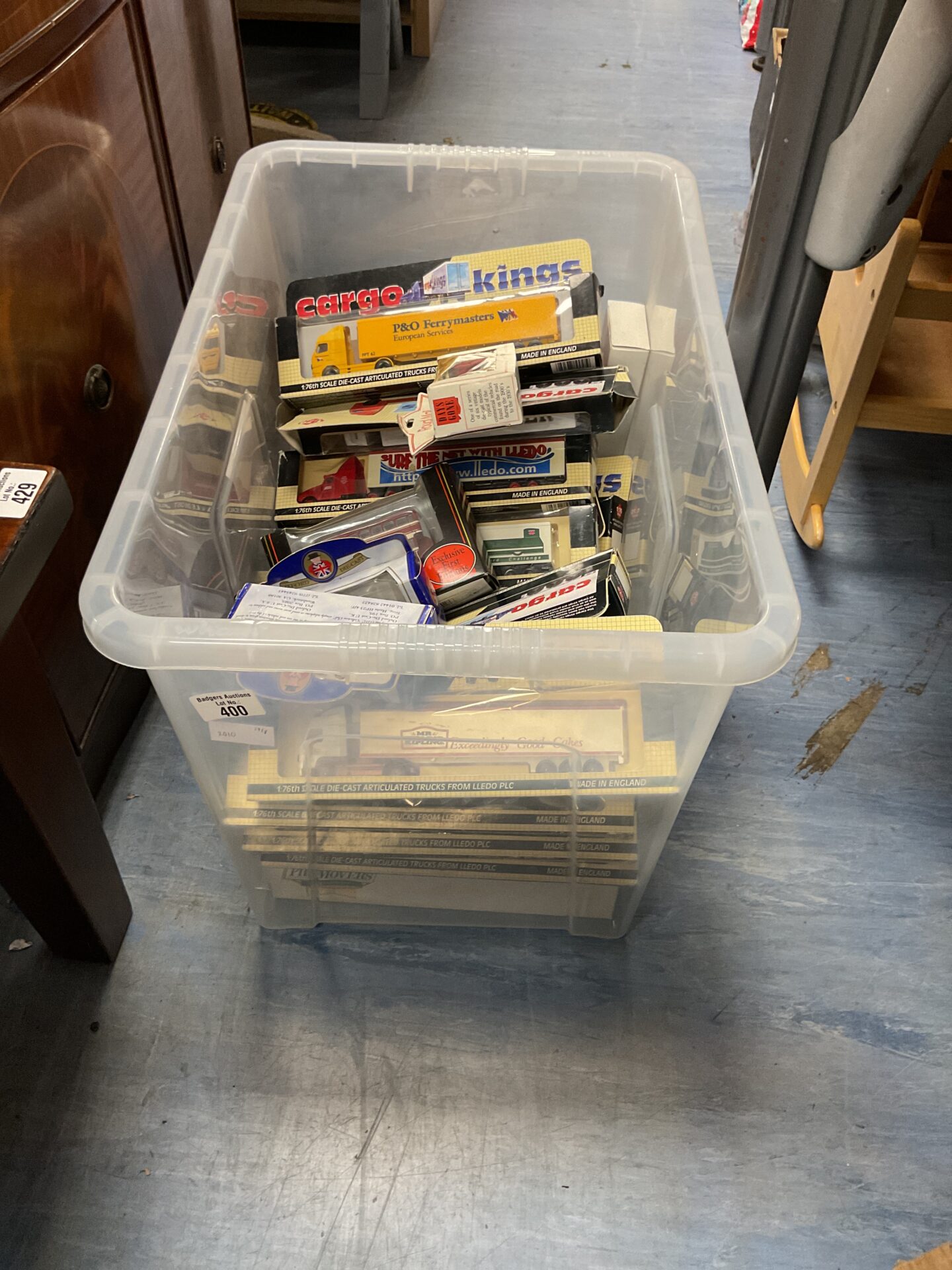 400 Large Quantity Of Boxed Diecast Models (Majority Are Cargo Kings)