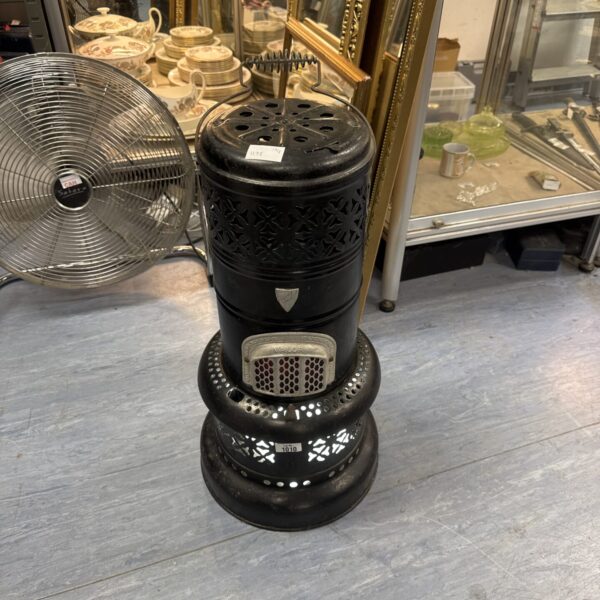 Vintage Valor paraffin lamp converted to LED lighting.