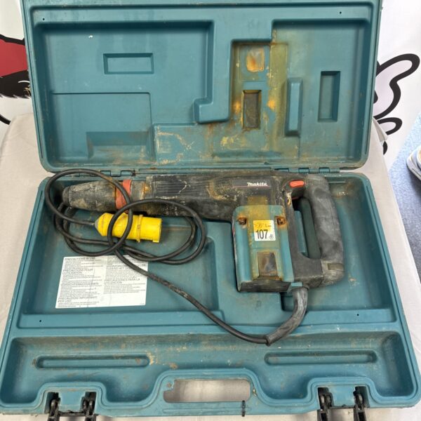 Large Makita 110v concrete breaker in used condition.