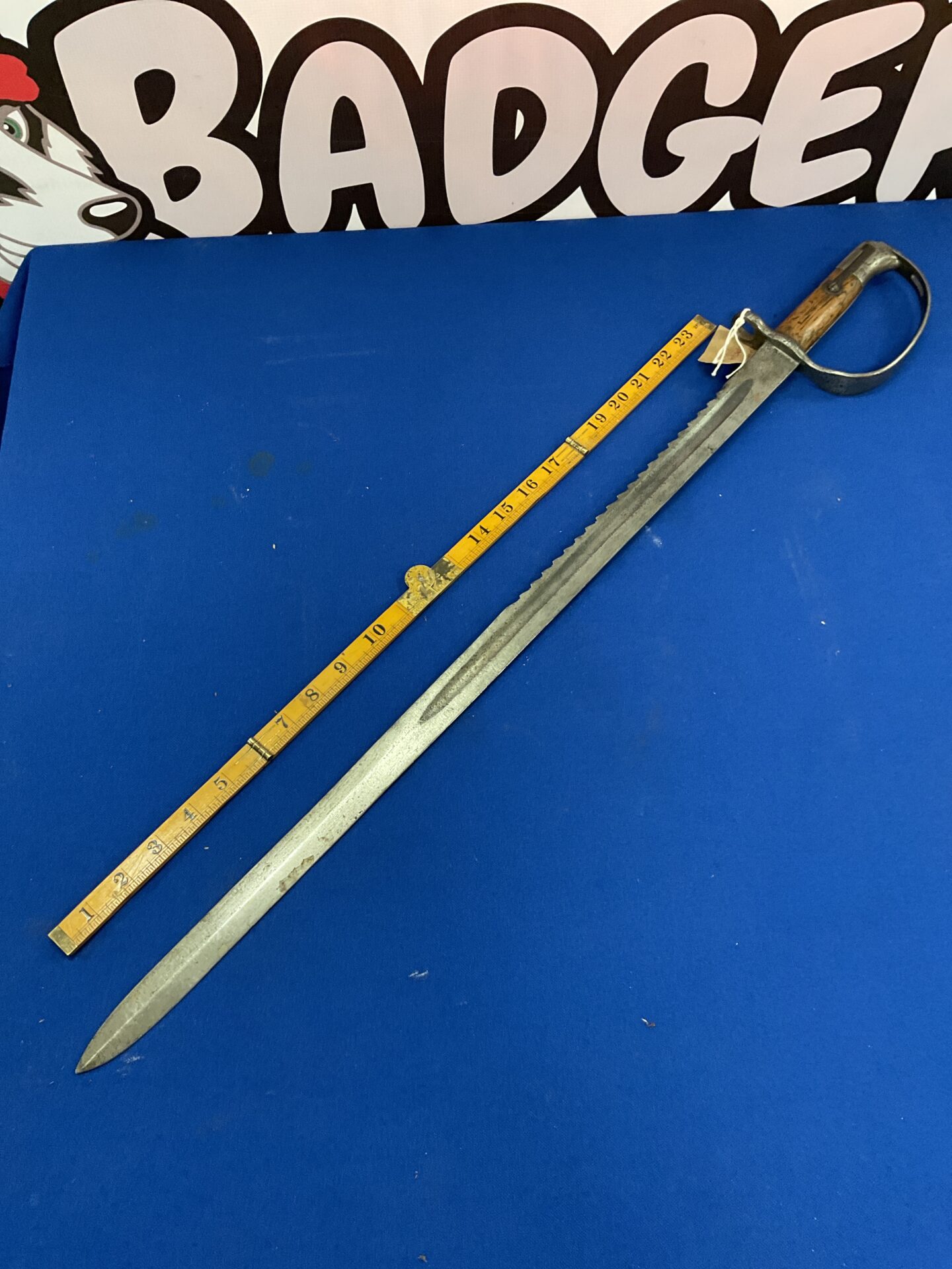 831 British 1879 Artillery sword bayonet for martini Henry carbine