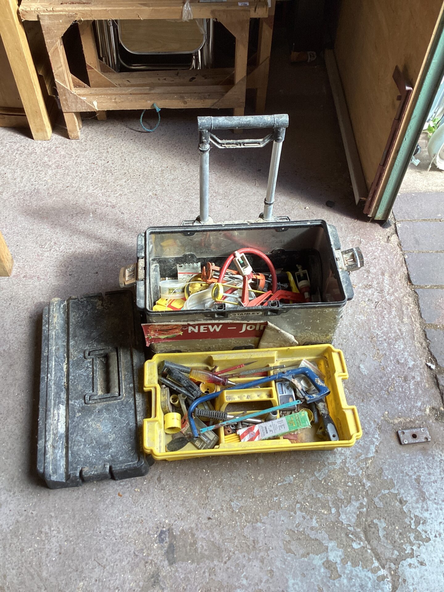1111 Stanley Tool Box with Contents