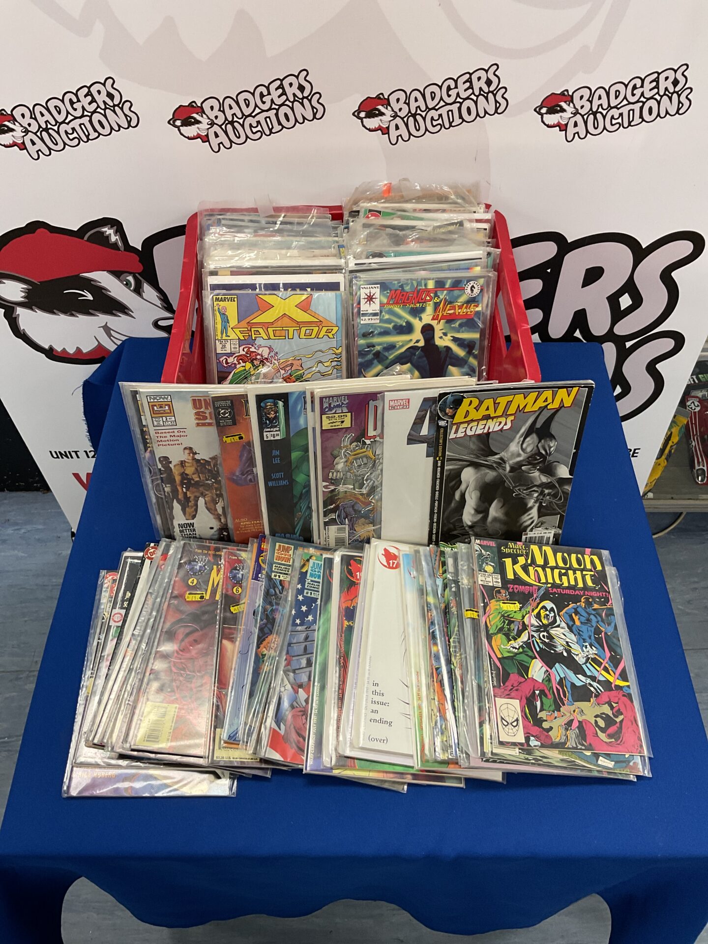 505 Collection of marvel, dc comics & others including batman