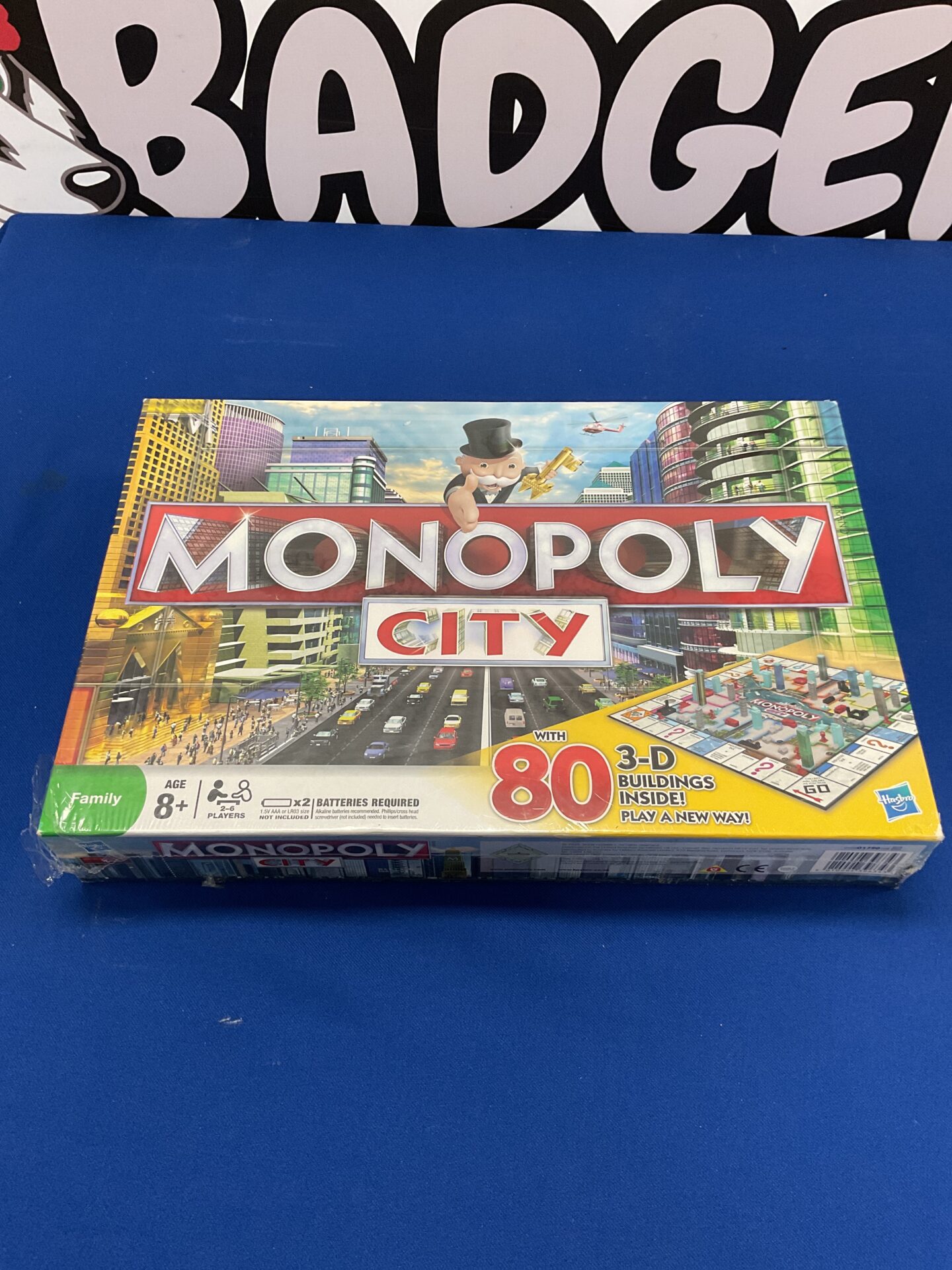 348 New sealed monopoly city board game