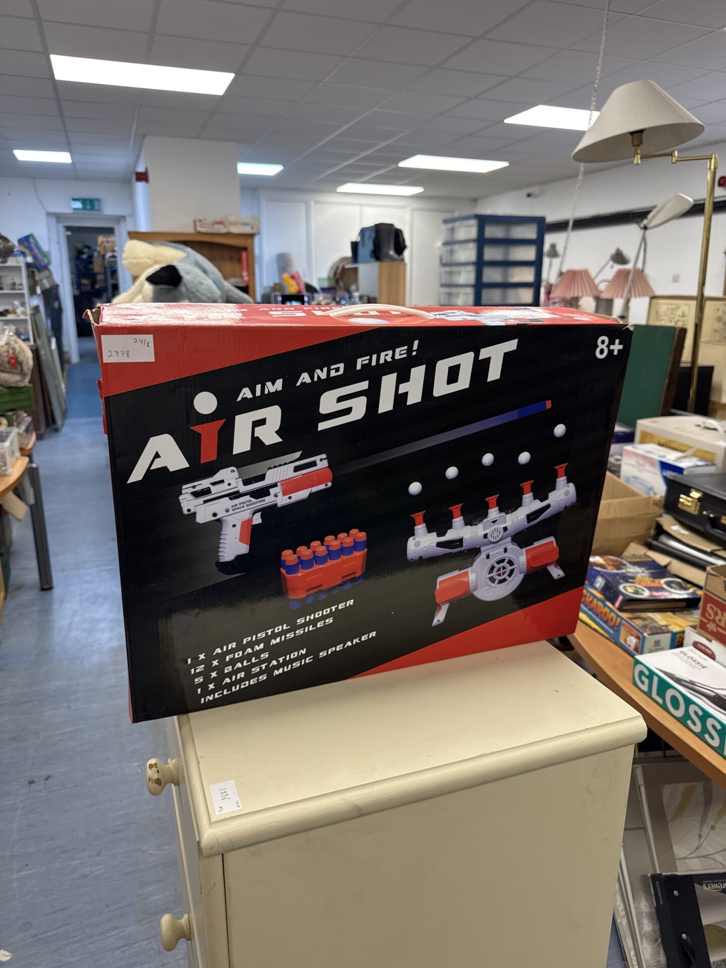 392 Children’s aim & fire! Air shot game