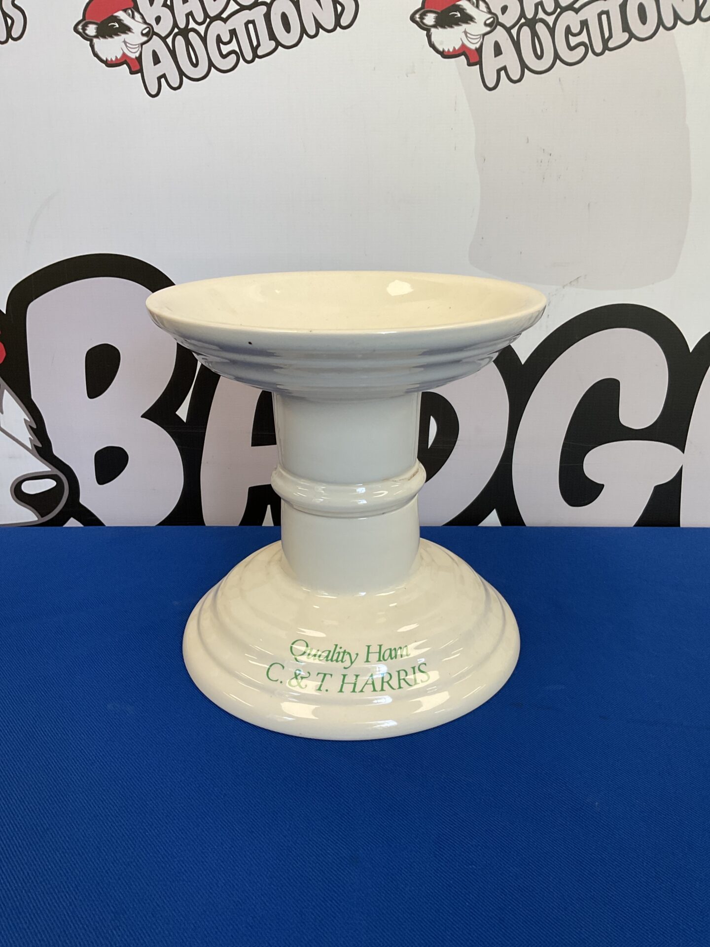 017 Masons ironstone c & t harris quality ham stand