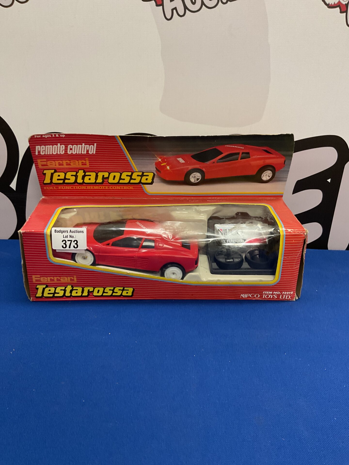 415 Boxed Retro Nipco Toys Remote Control Ferrari Testarossa