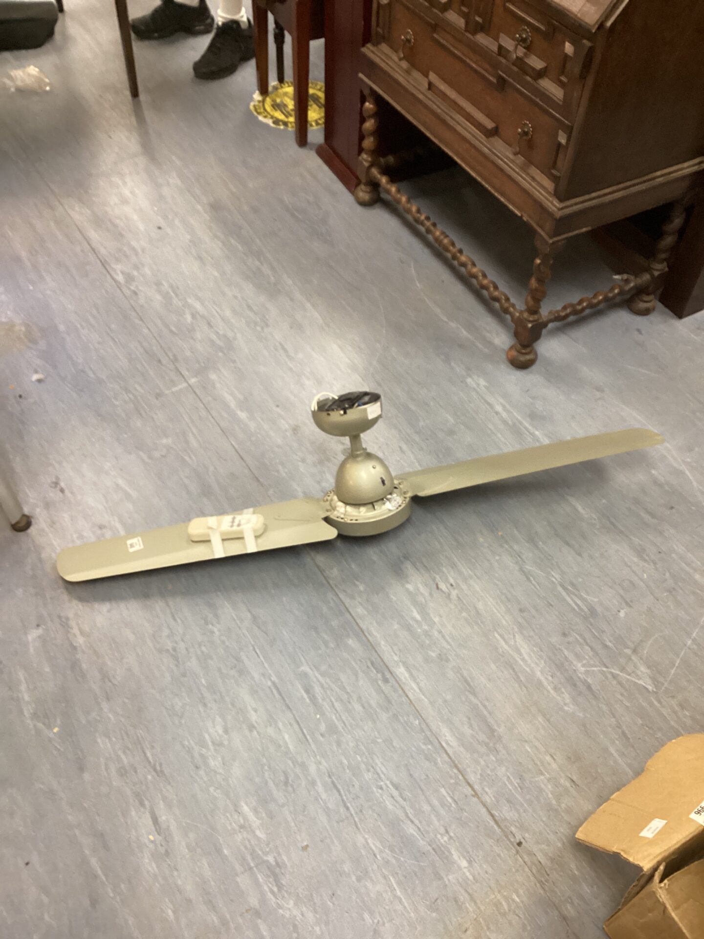 879 Electric ceiling fan with remote control