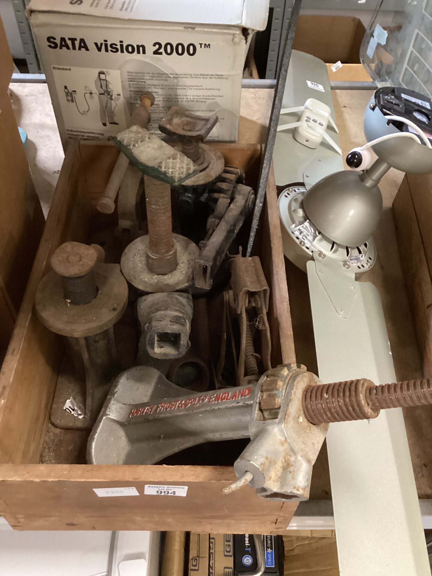 994 Set of heavy duty truck Jacks