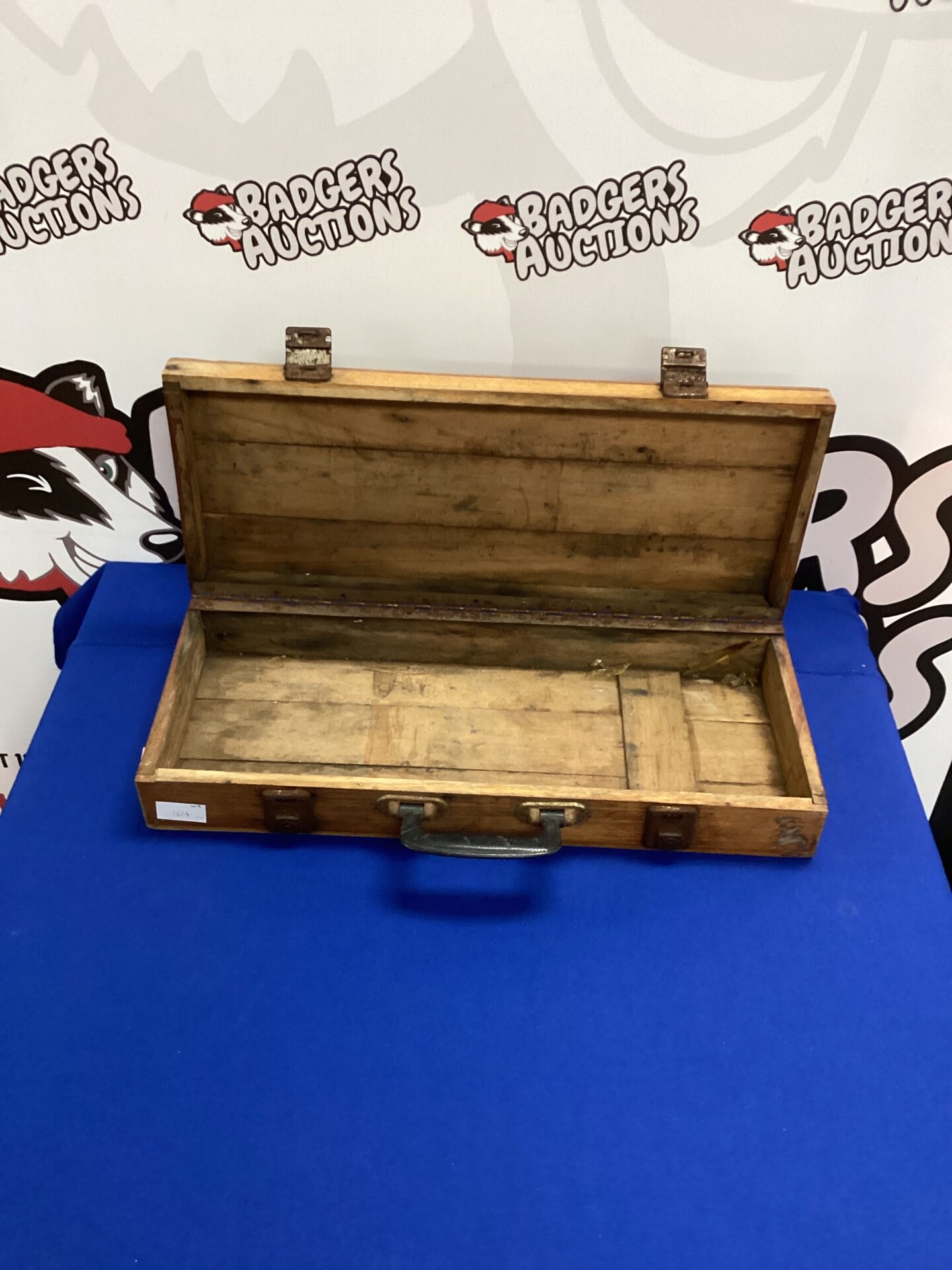 995 Vintage Wooden tool box