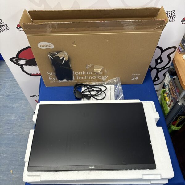 BenQ GW2475H LED monitor, front view, as-found condition.