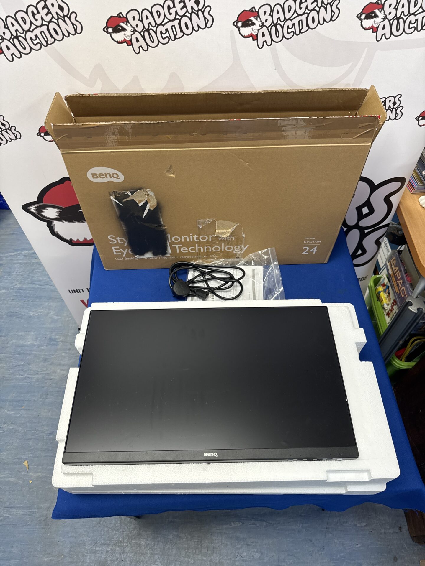 121 Benq gw2475h LED monitor
