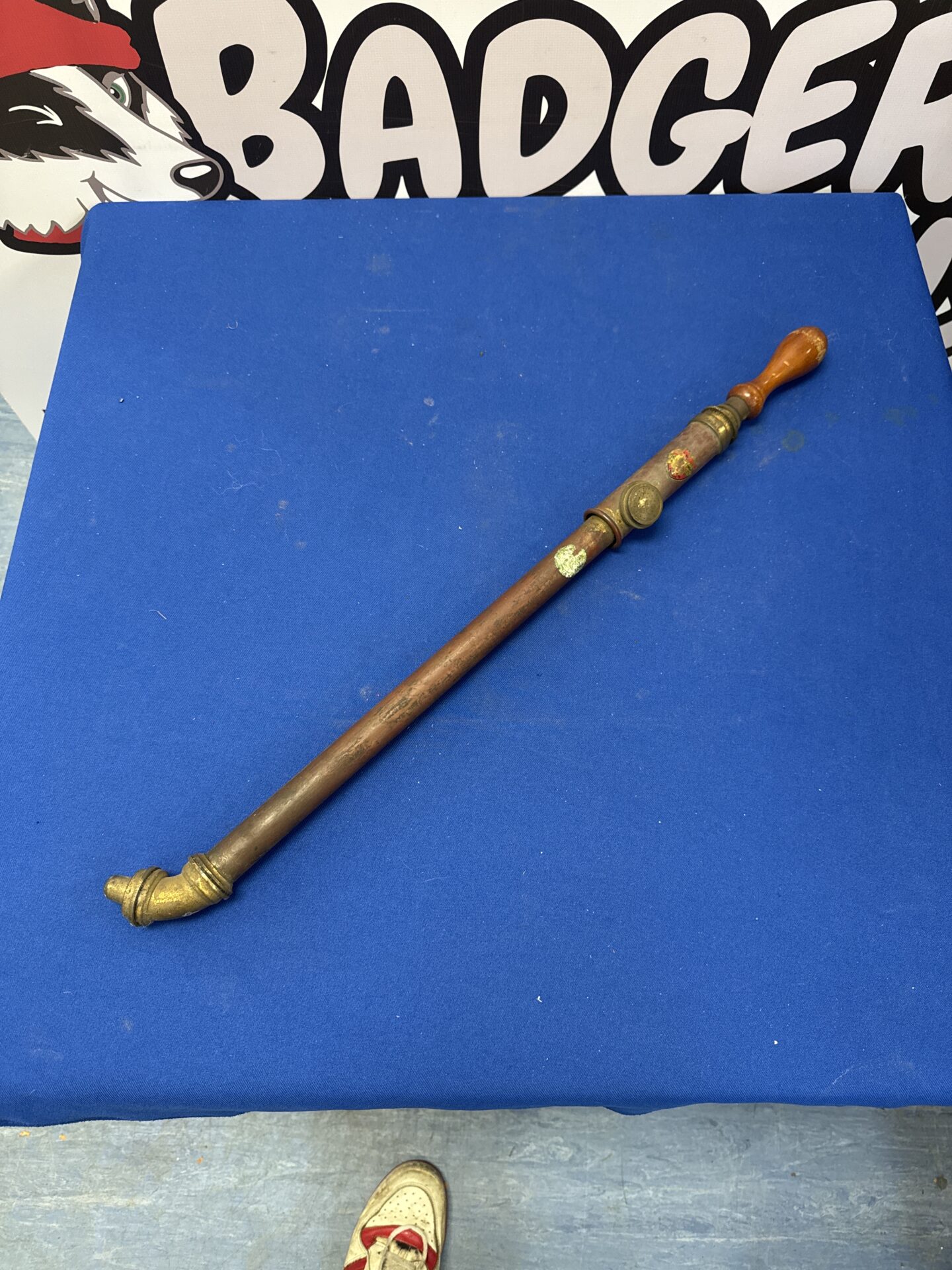 940 Vintage brass garden weed sprayer