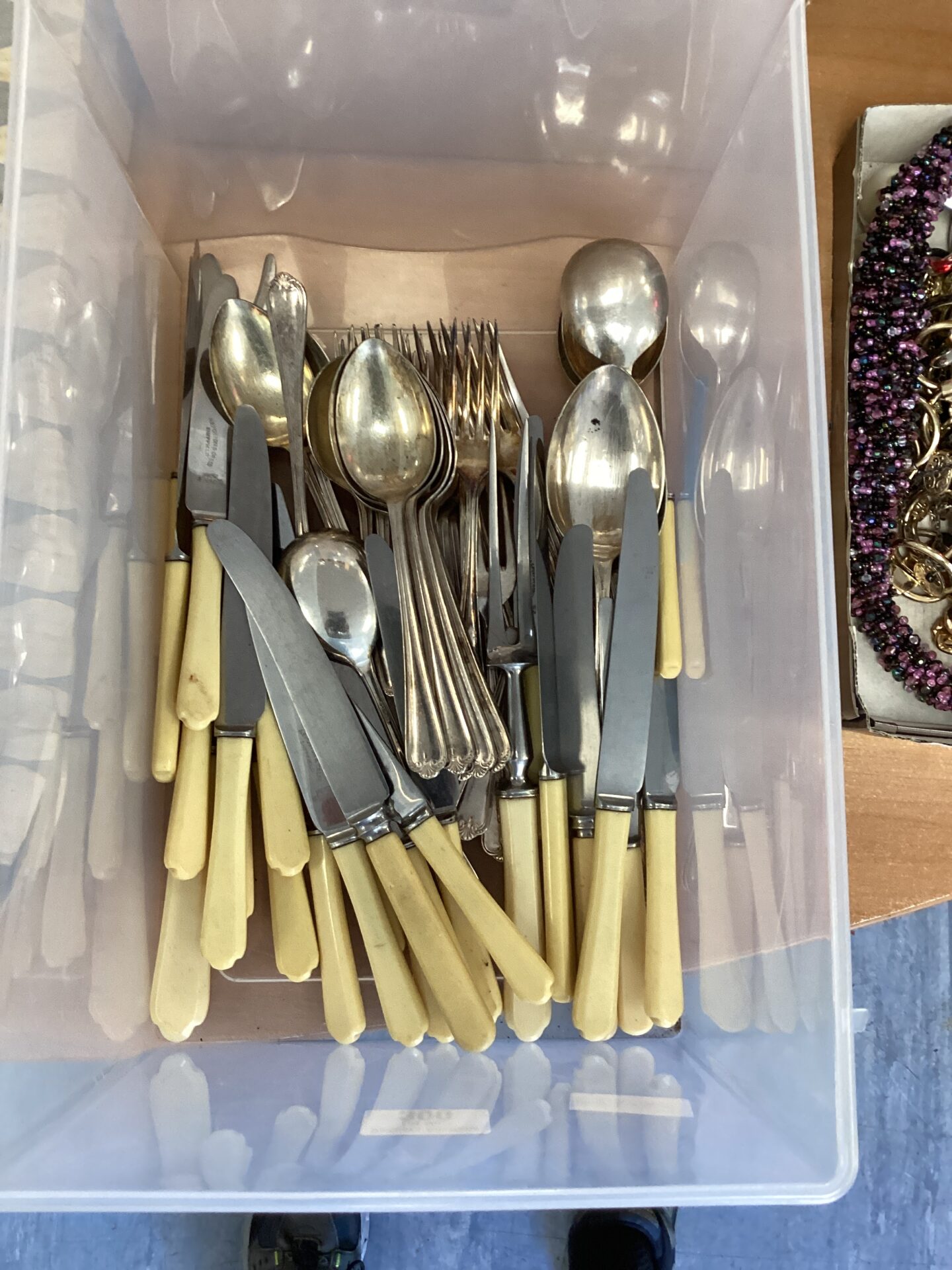 301 Selection of Bone Handle crockery