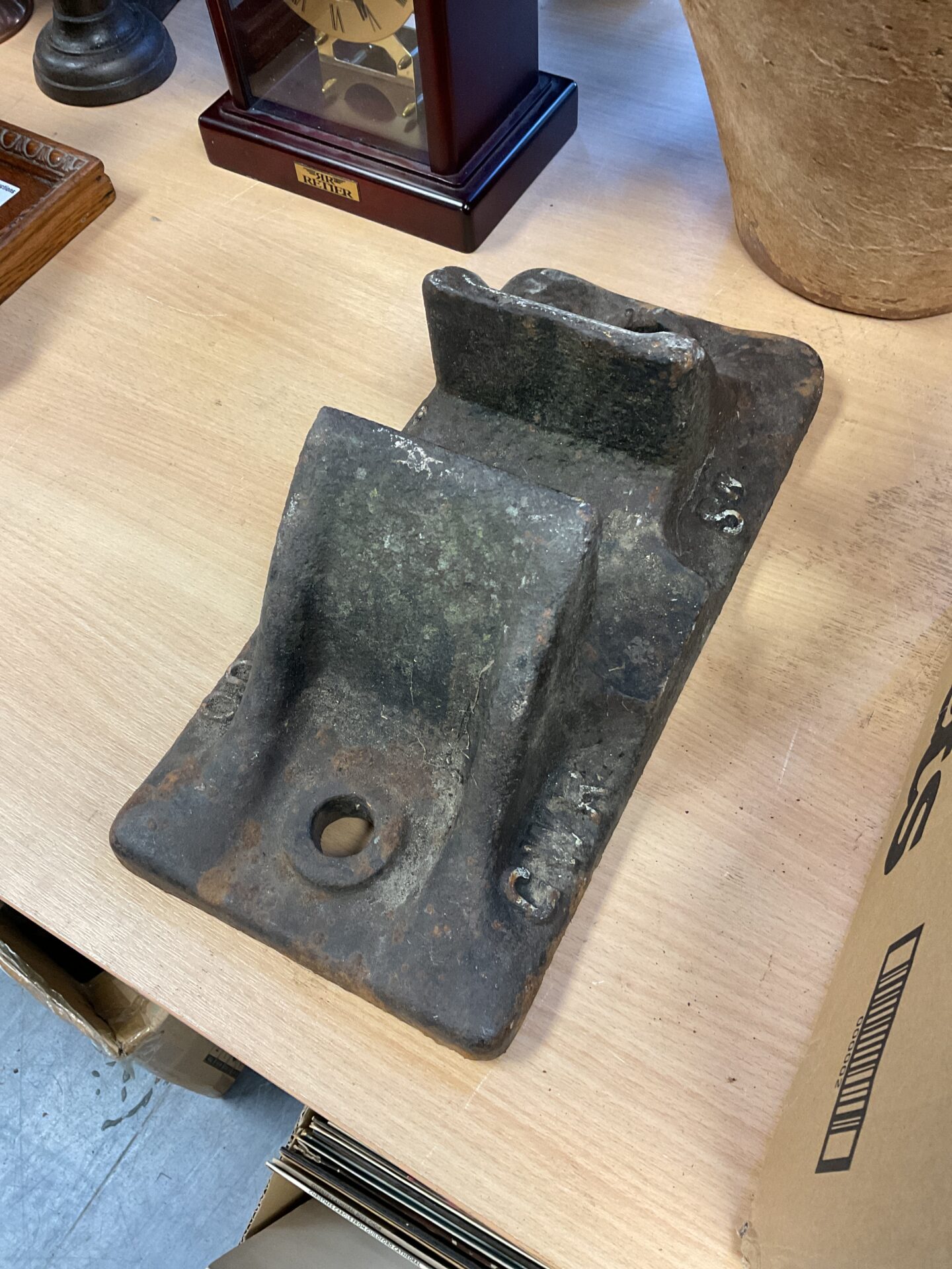054 Great western antique railway train rail mount