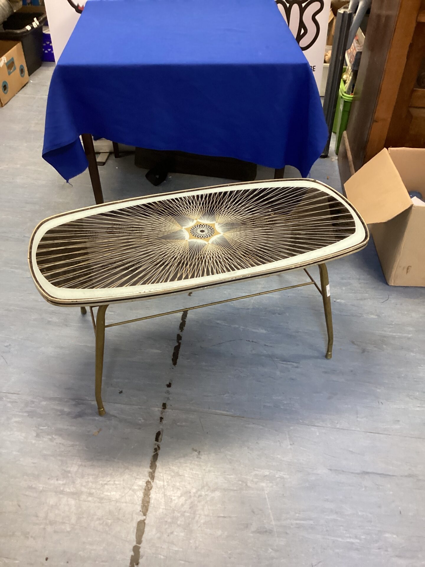 227 Mid Century Atomic Coffee Table